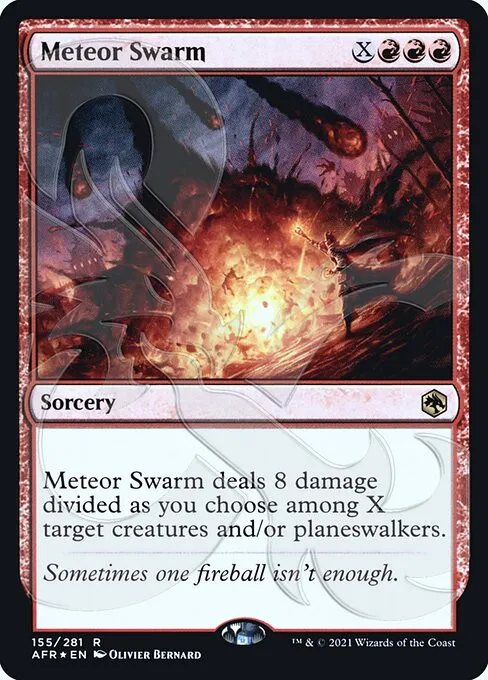 Meteor Swarm - Foil