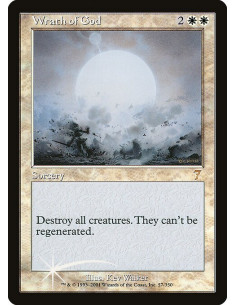 Wrath of God - Foil