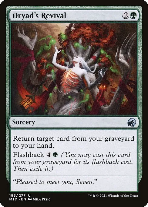 Dryad's Revival - Foil