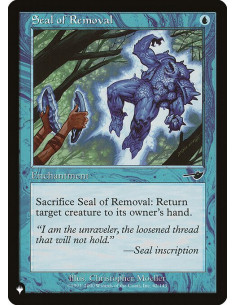 Seal of Removal