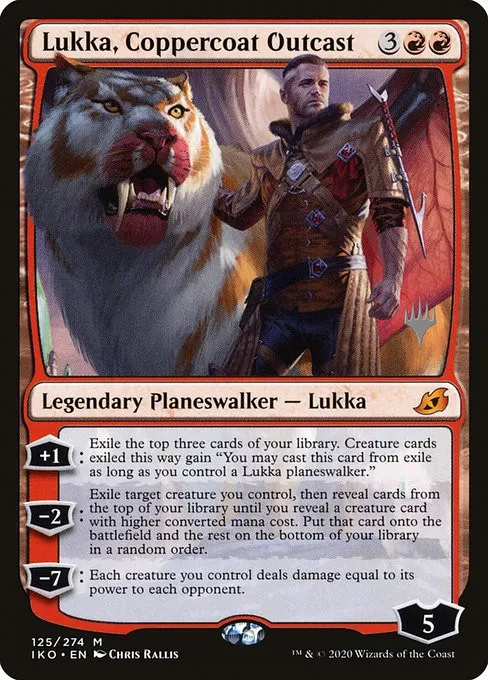 Lukka, Coppercoat Outcast - Foil