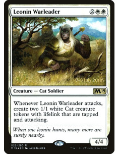 Leonin Warleader - Foil
