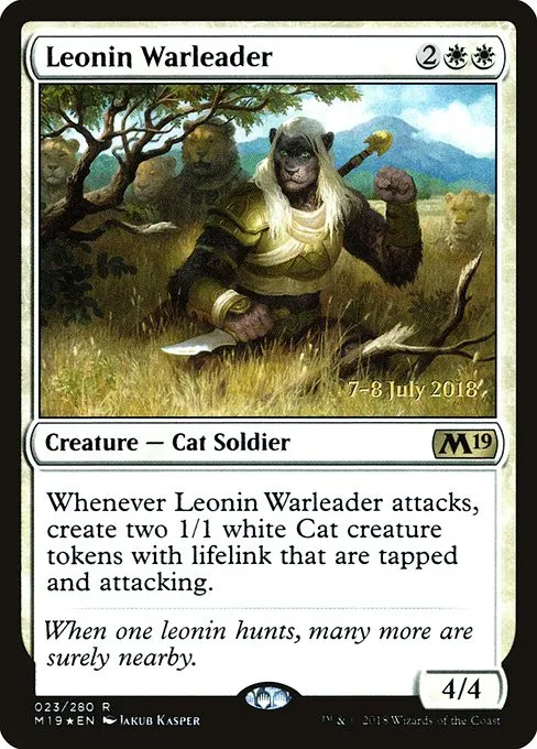 Leonin Warleader - Foil