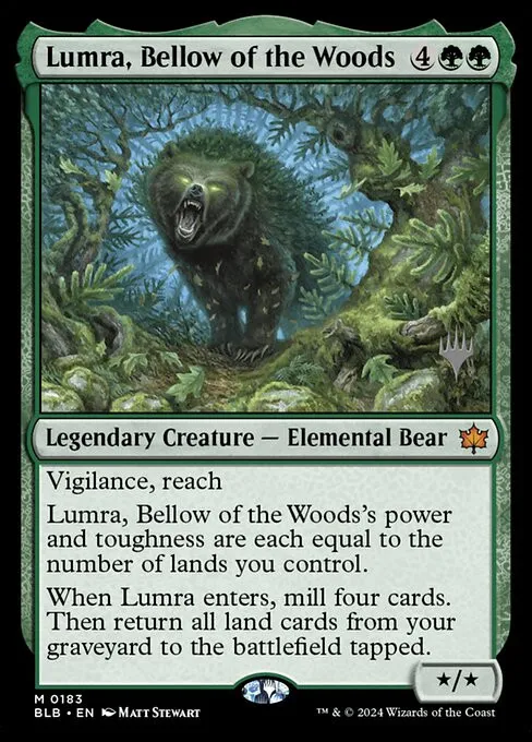 Lumra, Bellow of the Woods - Foil