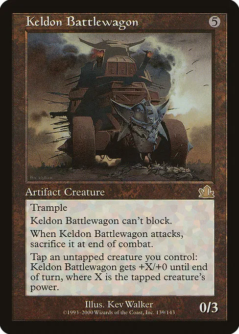 Keldon Battlewagon - Foil