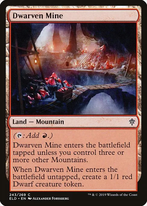 Dwarven Mine - Foil