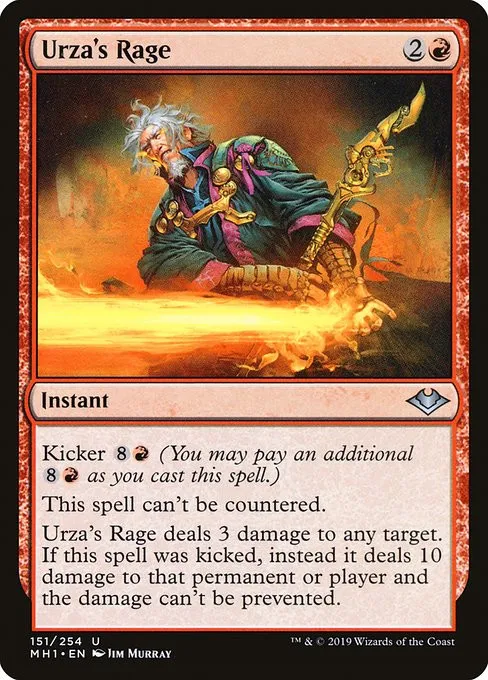Urza's Rage - Foil