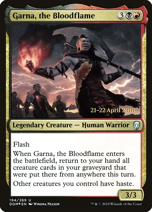 Garna, the Bloodflame - Foil