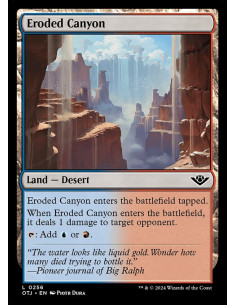 Eroded Canyon - Foil