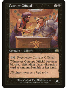 Corrupt Official - Foil