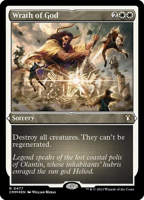 Wrath of God - Foil