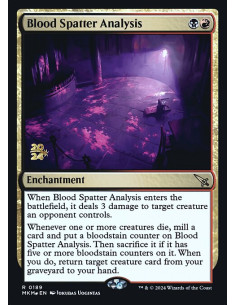 Blood Spatter Analysis - Foil