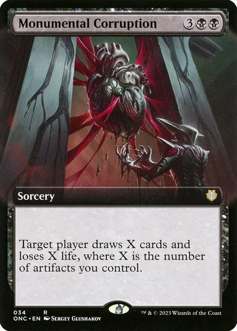 Monumental Corruption - Foil