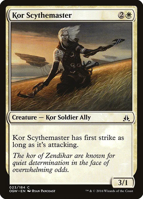 Kor Scythemaster - Foil