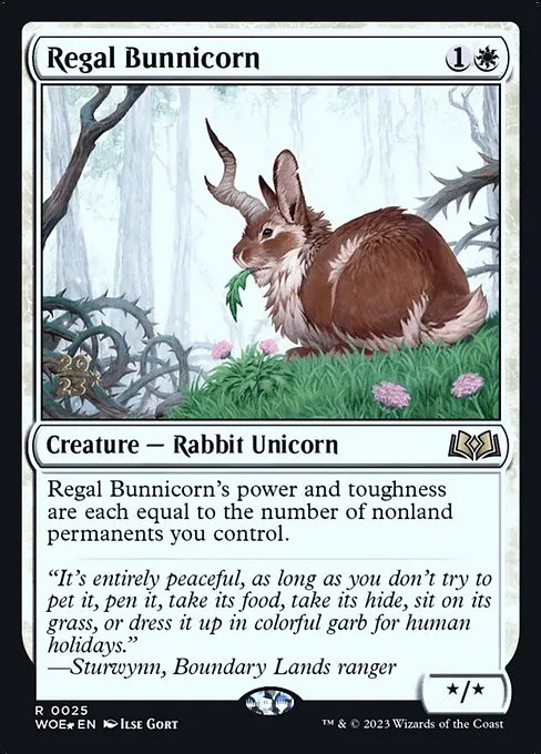 Regal Bunnicorn - Foil