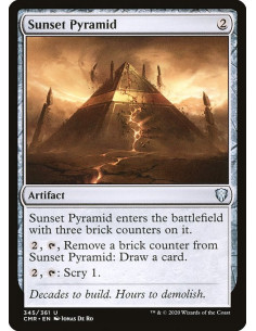 Sunset Pyramid - Foil