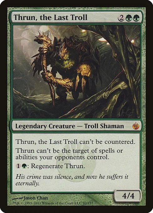 Thrun, the Last Troll - Foil