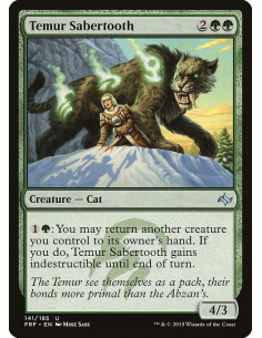 Temur Sabertooth - Foil