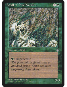 Wall of Pine Needles