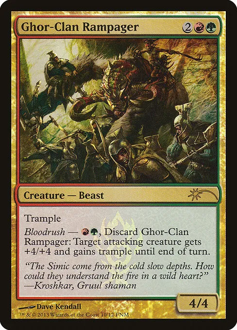 Ghor-Clan Rampager - Foil