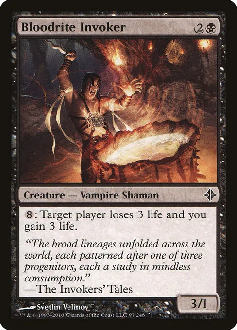 Bloodrite Invoker - Foil