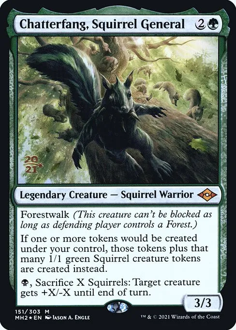 Chatterfang, Squirrel General - Foil