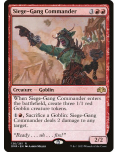 Siege-Gang Commander - Foil