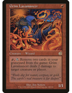 Grim Lavamancer - Foil