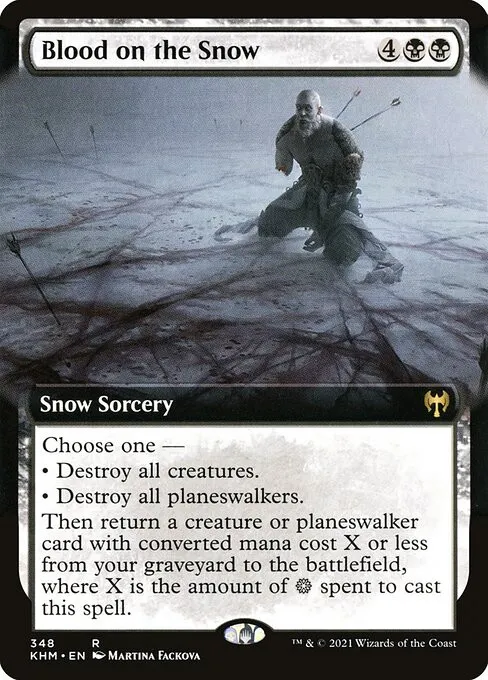 Blood on the Snow - Foil
