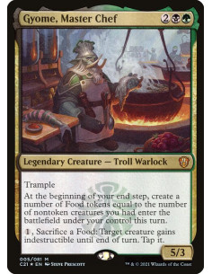 Gyome, Master Chef - Foil