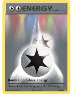 Double Colorless Energy