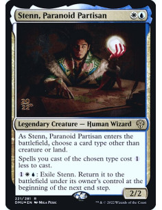 Stenn, Paranoid Partisan - Foil