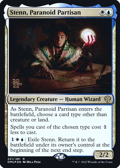 Stenn, Paranoid Partisan - Foil