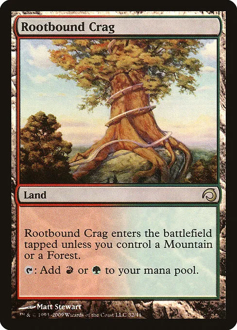 Rootbound Crag - Foil