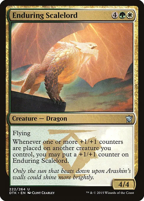 Enduring Scalelord - Foil