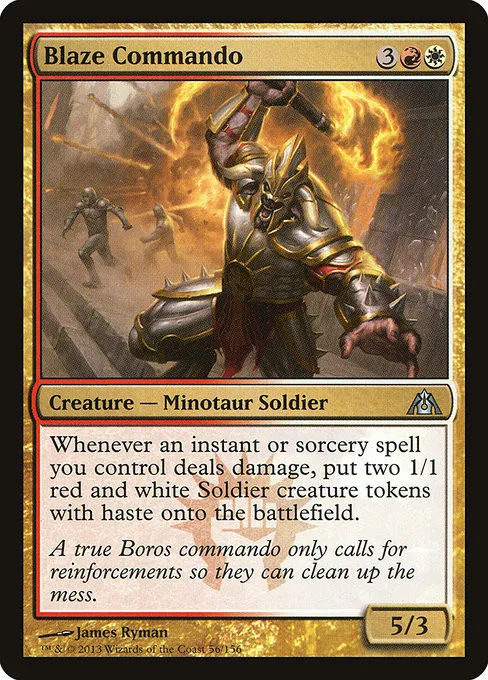 Blaze Commando - Foil