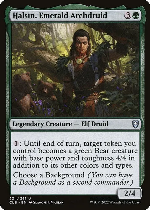 Halsin, Emerald Archdruid - Foil