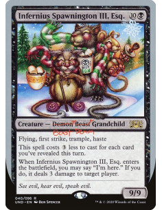 Infernius Spawnington III, Esq.
