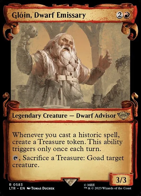 Glóin, Dwarf Emissary - Foil
