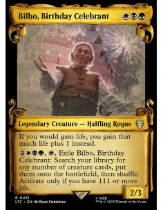 Bilbo, Birthday Celebrant - Foil