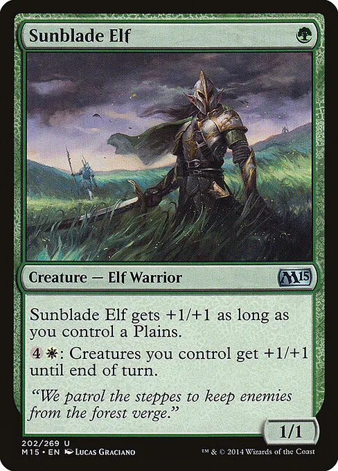 Sunblade Elf - Foil