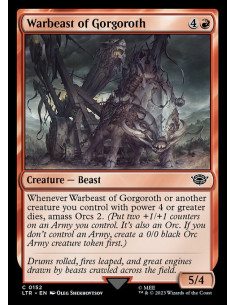 Warbeast of Gorgoroth - Foil