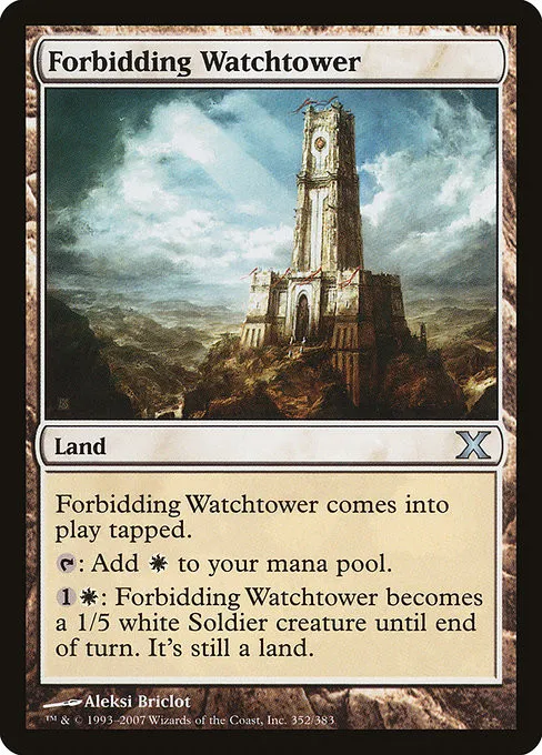 Forbidding Watchtower - Foil
