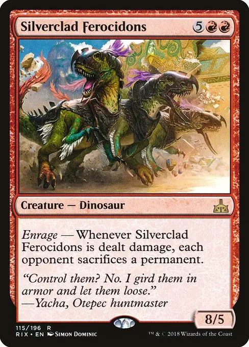 Silverclad Ferocidons - Foil