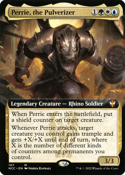Perrie, the Pulverizer - Foil