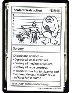 Scaled Destruction