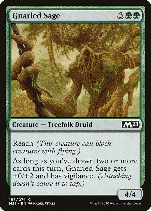 Gnarled Sage - Foil