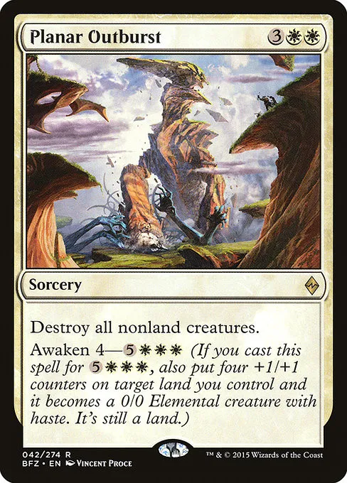Planar Outburst - Foil