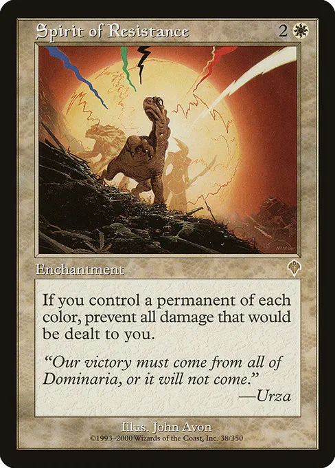 Spirit of Resistance - Foil