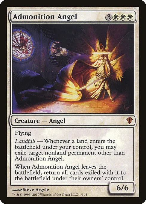Admonition Angel - Foil